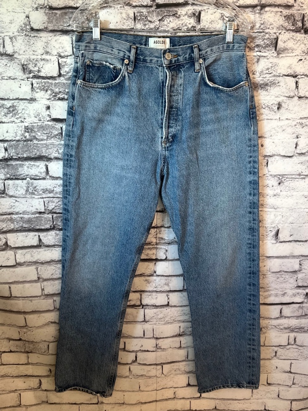 Agolde Los Angeles 90's Pinch Waist High Rise Straight